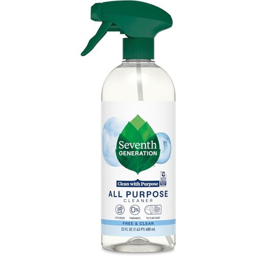 Seventh Generation All Purpose Cleaner, Free & Clear, Cuts Grease, 23 Fl Oz