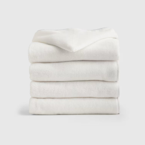 Organic Turkish Cotton Kids Hooded Towel Set 4-Pack