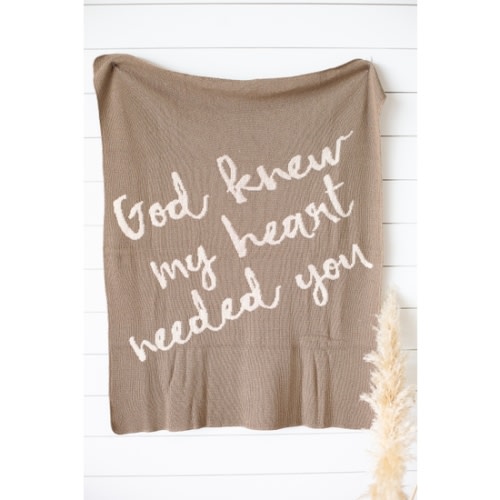 God knew my heart needed you - Taupe