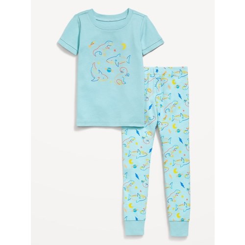 Snug-Fit Graphic Pajama Set for Toddler & Baby