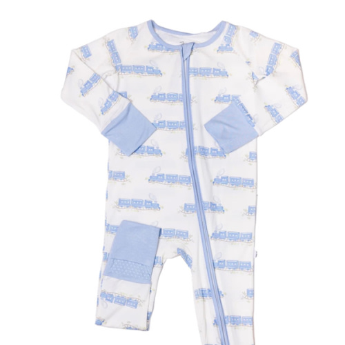 Train - Sleep Romper zip