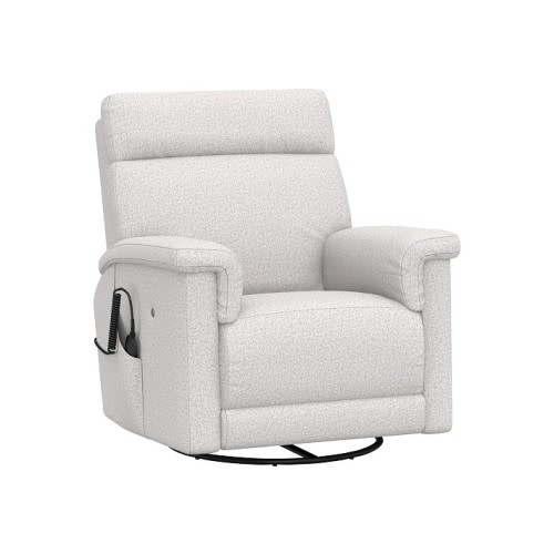 Dream Ultimate Recliner Performance Chenille Tweed Light Gray