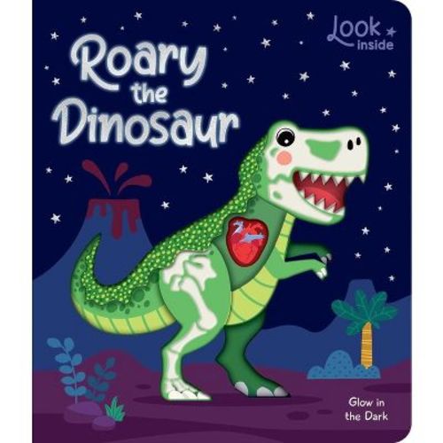 Look Inside: Roary the Dinosaur - (Board Book)