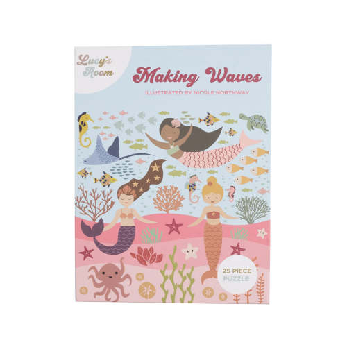 Lucy's Room Making Waves Mermaids Puzzle