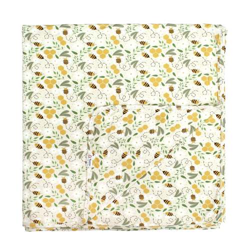 Happy Honey Bees Luxury Bamboo Blanket – Emerson and Friends