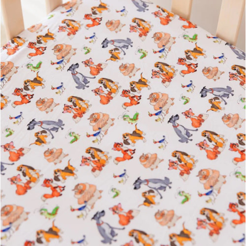Best of Friends Crib Sheet | scoots