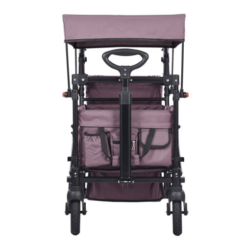 Stellweilan Tessberg Wagon Stroller for 2 Kids, Push Pull Quad Collapsible Stroller with Adjustable Handle & Reviews | Wayfair