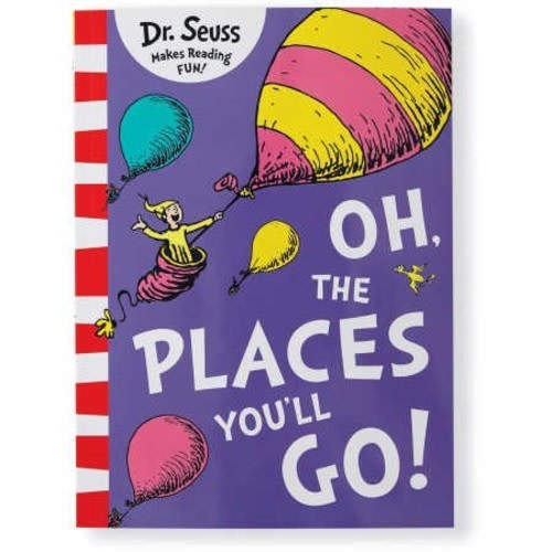 Oh, The Places You'll Go! (Yellow Back Book Edition) by Dr Seuss | BIG W