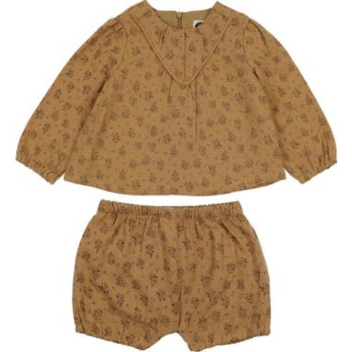 Kids' Forest Top & Bubble Shorts Set, 9M