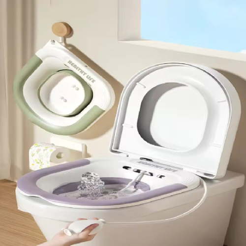 Folding Toilet Sitz Bath Pregnant Women Special Wash Basin Bath Tub Soaking For Pregnant Women Hemorrhoid Patient Care Basin