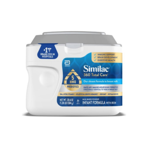 Similac 360 Total Care Infant Formula Powder 20.6 oz Tub
