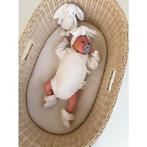 White Newborn Romper – Lolly May
