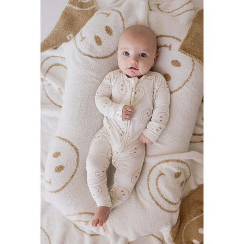 Bamboo Zip Pajamas | Just Smile – forever french baby