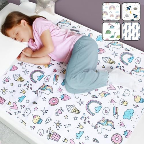 Hygge Sheets 100% Waterproof Potty Training Pee Pads for Kids