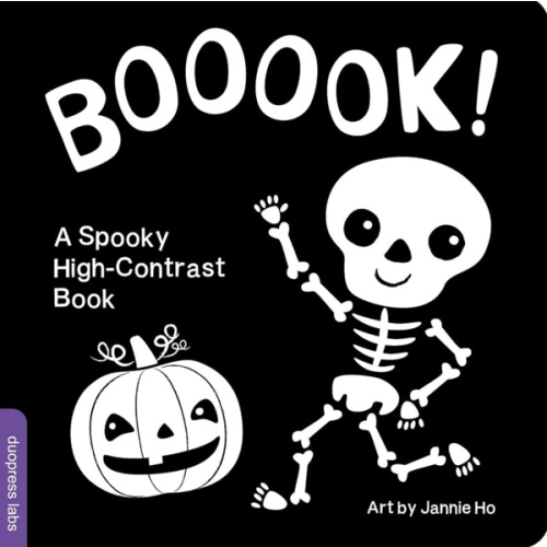 Booook! A Spooky High-Contrast Book: Stimulating Seasonal Sensory Play for Infant Development