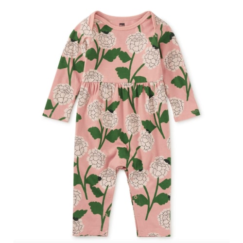 Tea Lap Shoulder Baby Romper