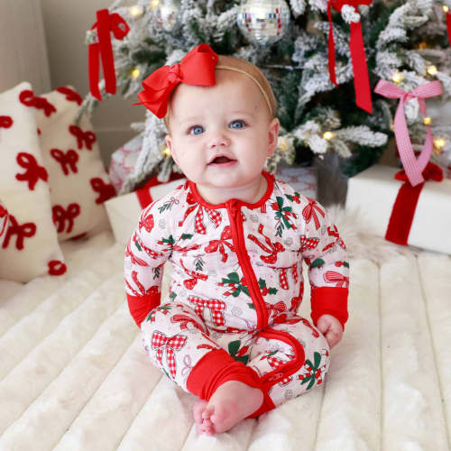 Bow What Fun Convertible Zip Romper