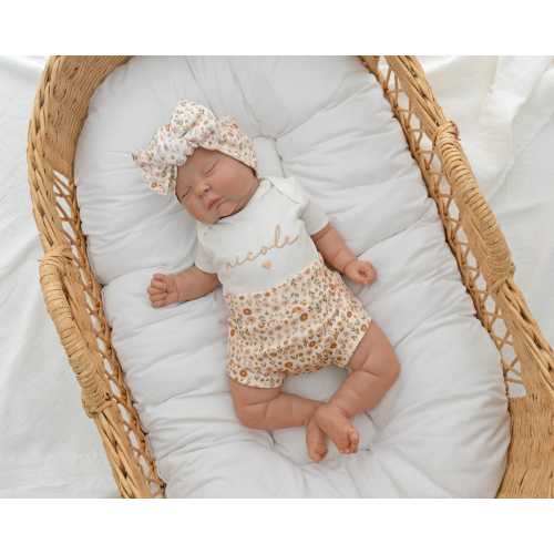 Newborn Baby Girl Coming Home Outfit Floral, Baby Sower Gift, Baby Girl Gift, Bringing Home Outfit Personalized