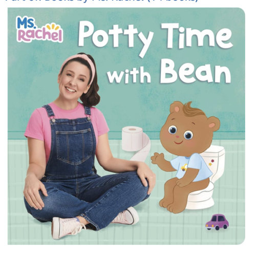 Potty Time with Bean (Ms. Rachel) (Books by Ms. Rachel)