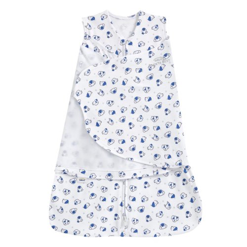 Halo® Sleepsack® Swaddle, 100% Cotton, Doggy, Newborn Boys, 0-3 Months