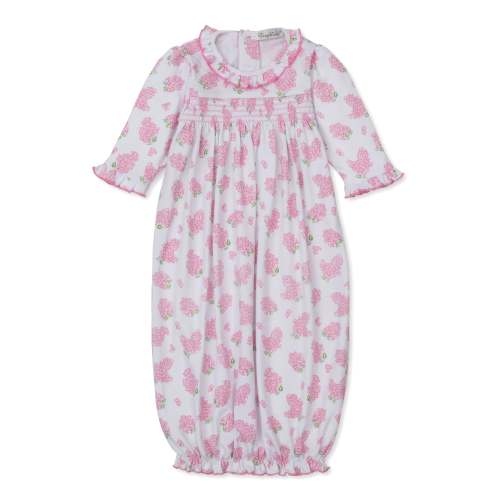 Lilac Love Pink Smocked Sack