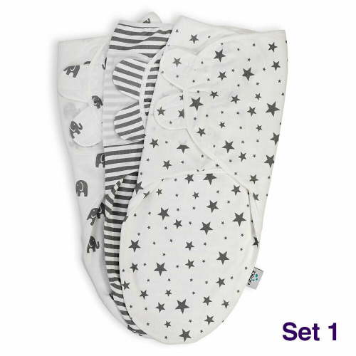 BABARLA 3 pcs Infant brood pouch sets Newborn Wrap baby Swaddle Blanket kit - Walmart.ca