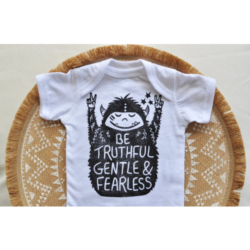 Euphoric Yeti Baby Bodysuit — Hippie Baby Co