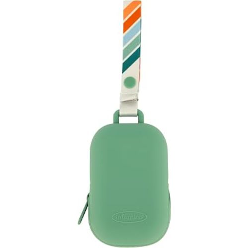 Infantino PaciPod Premium Silicone Pacifier Holder, Easy to Clean