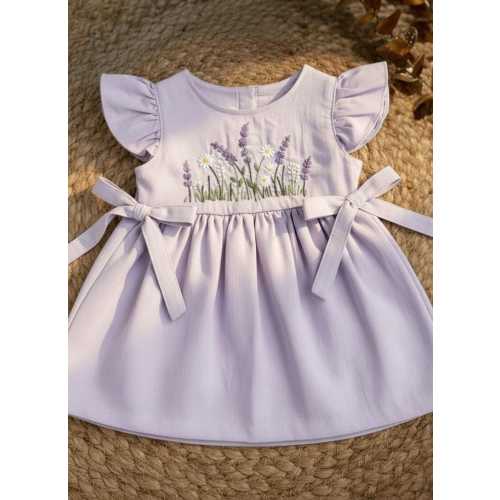 Custom 1st Birthday Linen Dress | Wildflower Garden Hand Embroidered Dress | Baby Girl Birthday Outfit | Photo Dress - Etsy