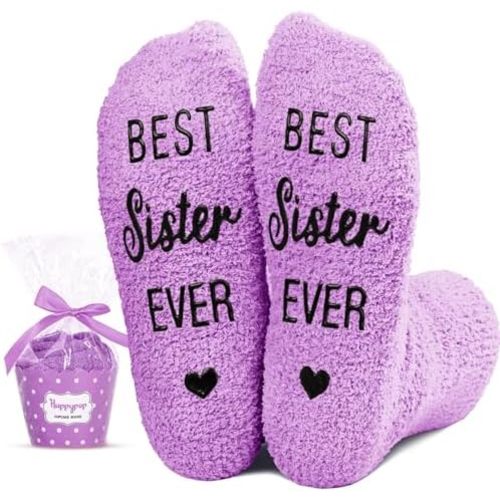 HAPPYPOP Mothers Day Socks - Sisters Aunt Gifts, Gifts for Sister Daughter Mother in Law