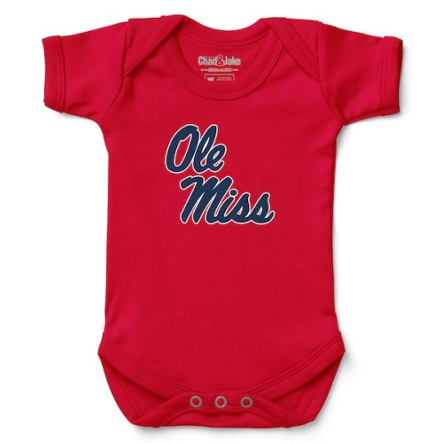 Ole Miss Rebels Chad & Jake Newborn & Infant Logo Bodysuit - Red