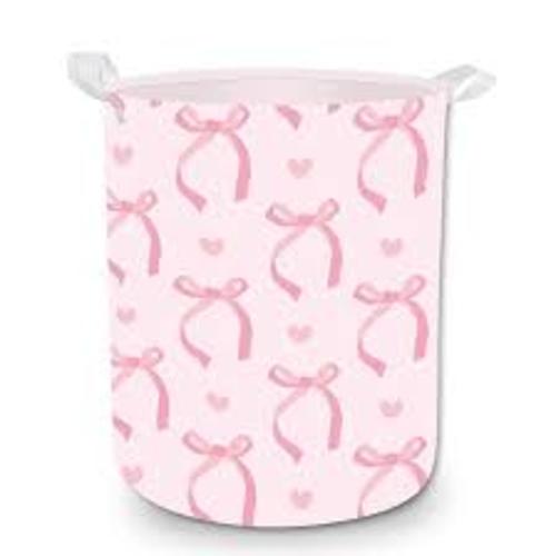 pink bow hamper - Google Search