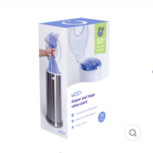 Ubbi Diaper Pail Plastic Bags