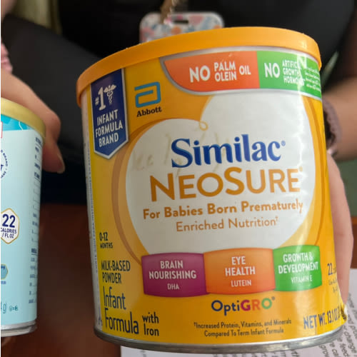 Similac NeoSure Premature Post-Discharge Infant Formula 22.8 oz Can, Case of 4