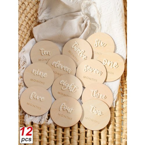 SHEIN Newborn Age Photography Props Set, Minimalist Round Design Autumn Fall | SHEIN USA