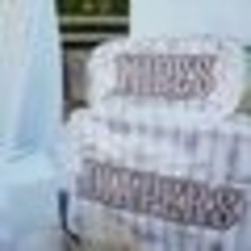 Diapers XL - Western Blues Clear Coat Bag