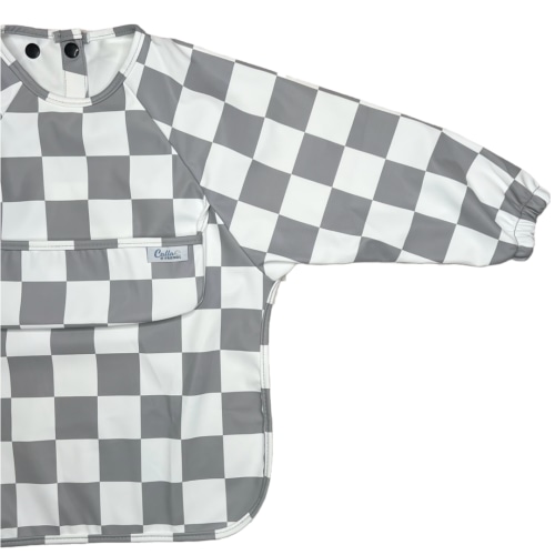 The Grayson Long Sleeve Bib - Checkered – Calla and Friends