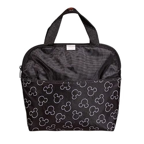 J.L. Childress Disney Baby MaxiCOOL Breast Milk Cooler Travel Bag - Insulated Baby Bottle Storage Bag, Portable Organizer Pack for Moms, Includes Ice Pack, Fits 4 Bottles - Mickey Mouse