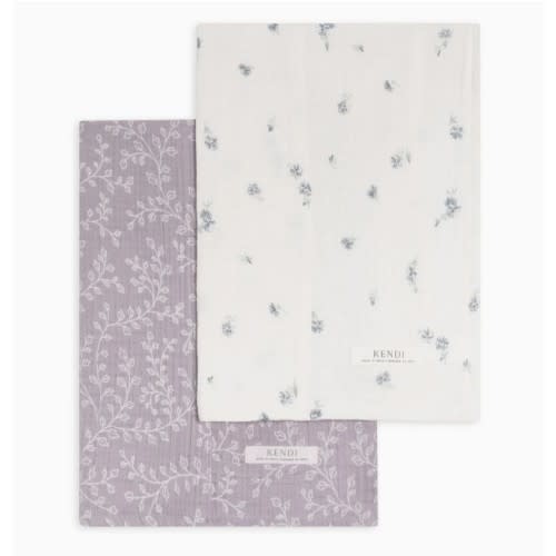 2-Pack Muslin Burp Cloths