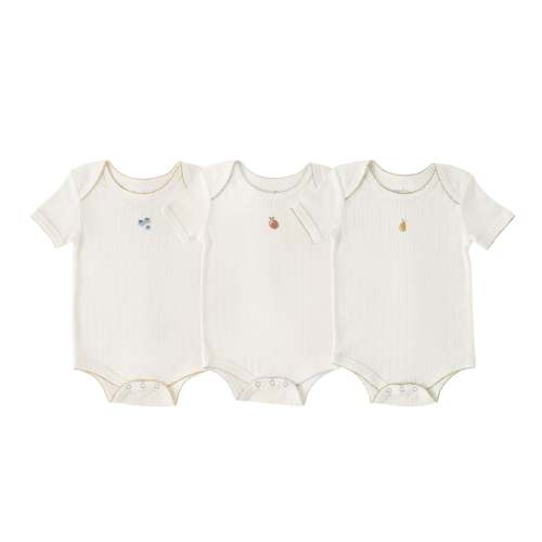 Petit Pehr Pointelle One-Piece 3-Pack - Fruits