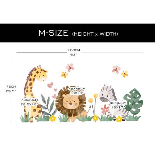 Happy Safari Savanna Animals