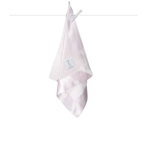 Chenille Satin & Plush Mini Blanky - Lovey & Security Blanket
