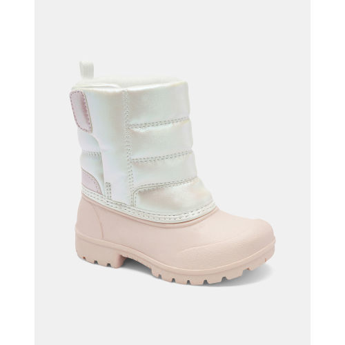 Toddler Girl Snow Boots - Pink/White - Carter's | Carter's