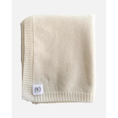 Cashmere Baby Blanket - Cream