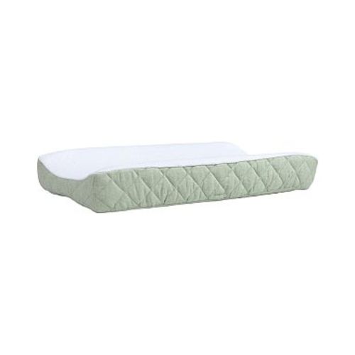 European Linen Terry Changing Pad , Sage