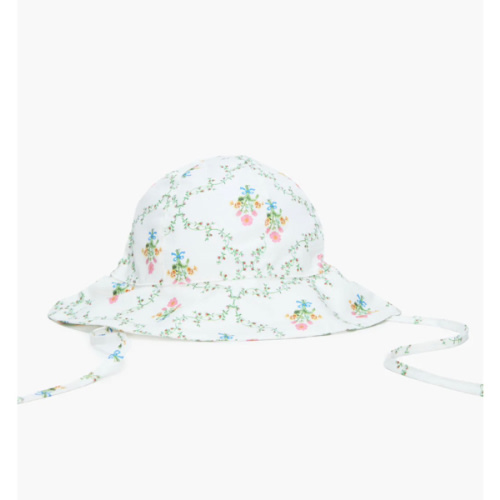The Tiny Sunhat - Pastel Trellis