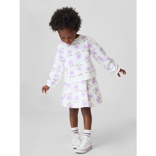 Baby & Toddler VintageSoft Floral Skort Outfit Set