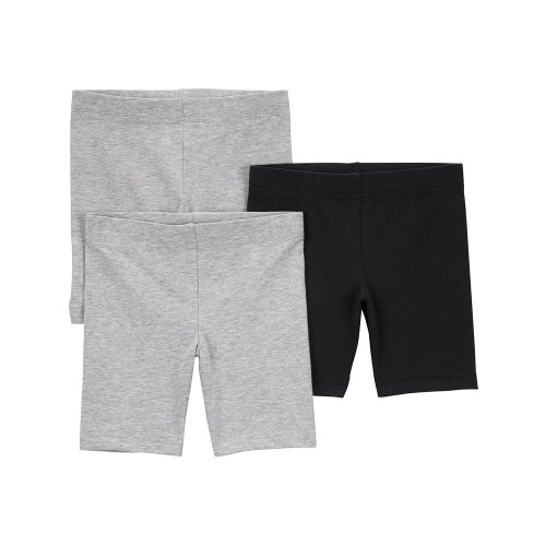 Simple Joys by Carter's Babies, Toddlers, and Girls' Bike Shorts, Pack of 3