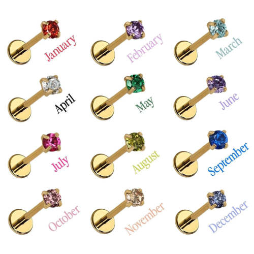 Howlite Flat Back Stud | Cords Club