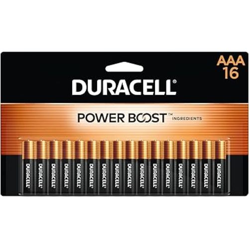 Duracell Coppertop AAA Batteries with Power Boost Ingredients, 24 Count Pack Triple A Battery with Long-Lasting Power, Alkaline AAA Battery for Household and Office Devices